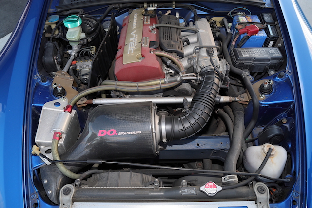 愛車日記】S2000のエンジンルームに溜まった汚れを徹底洗車