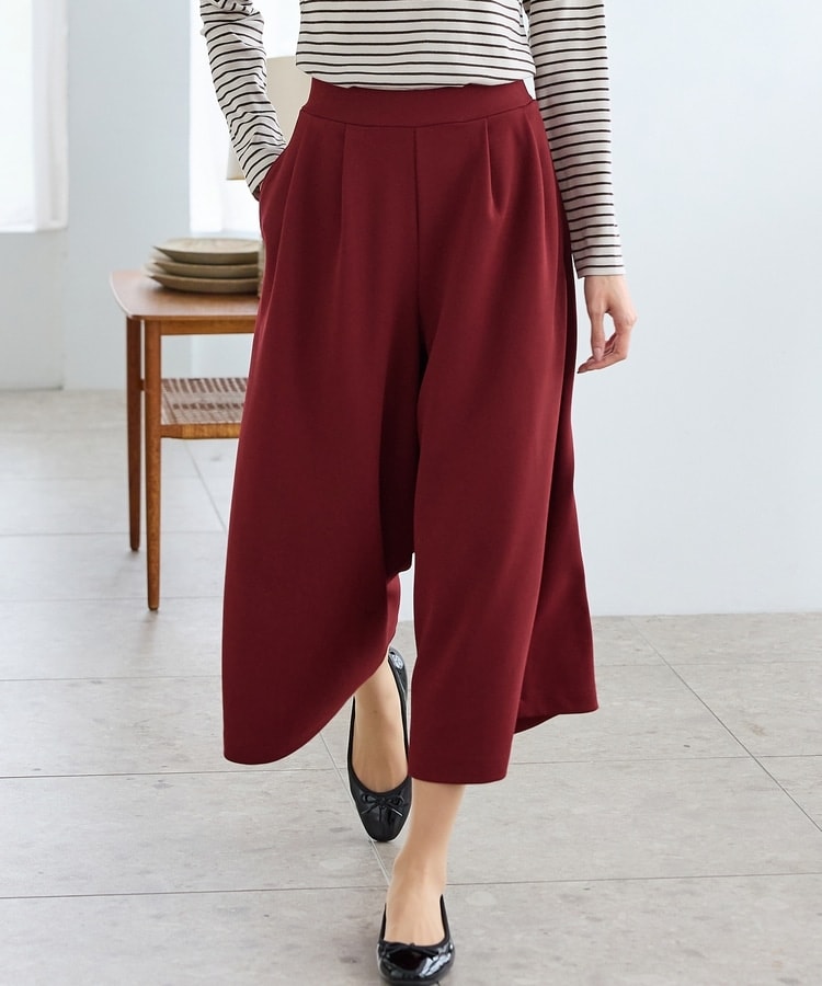 カット素材ガウチョパンツ: ボトムス｜ハニーズ公式通販