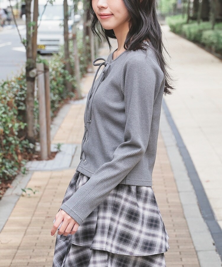 レースアップトップス: トップス｜ハニーズ公式通販