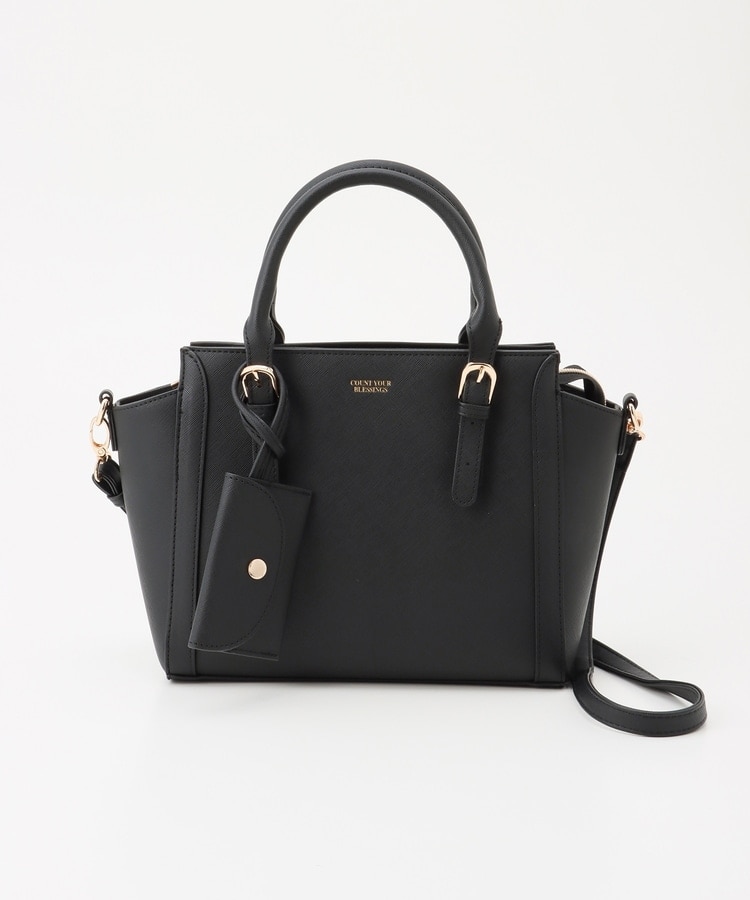 ポーチ付ハンドバッグ: バッグ｜ハニーズ公式通販