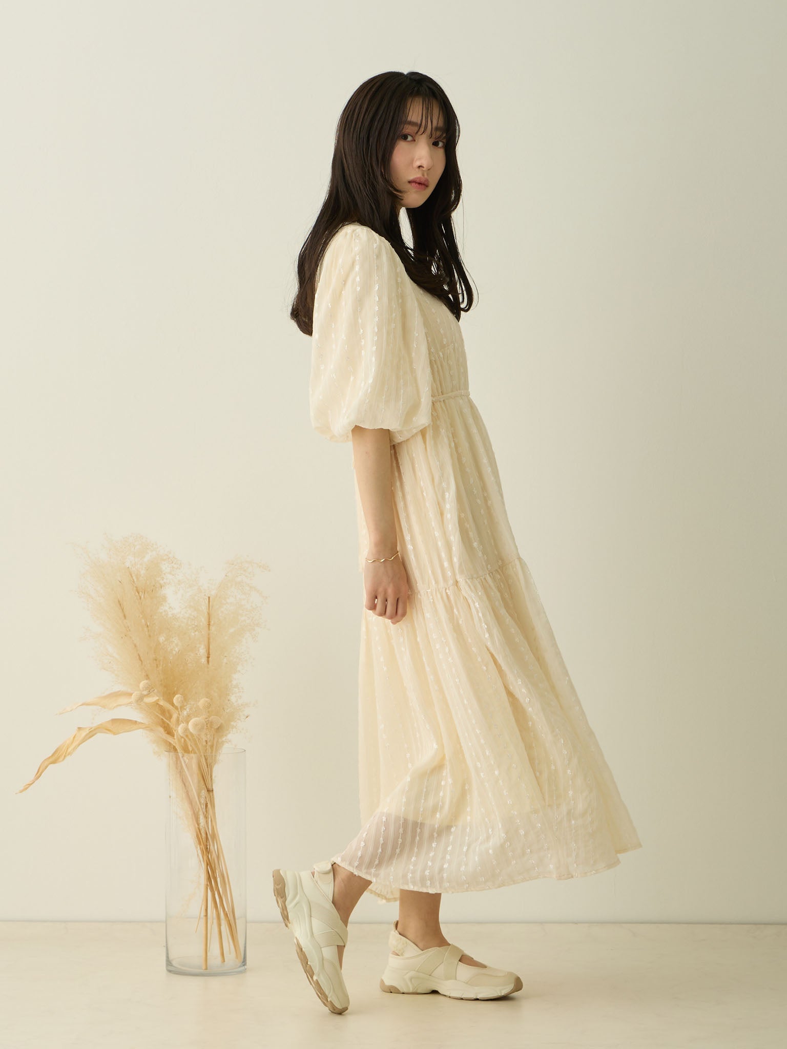 バルーンスリーブワンピース Ivory – honono for mom&baby