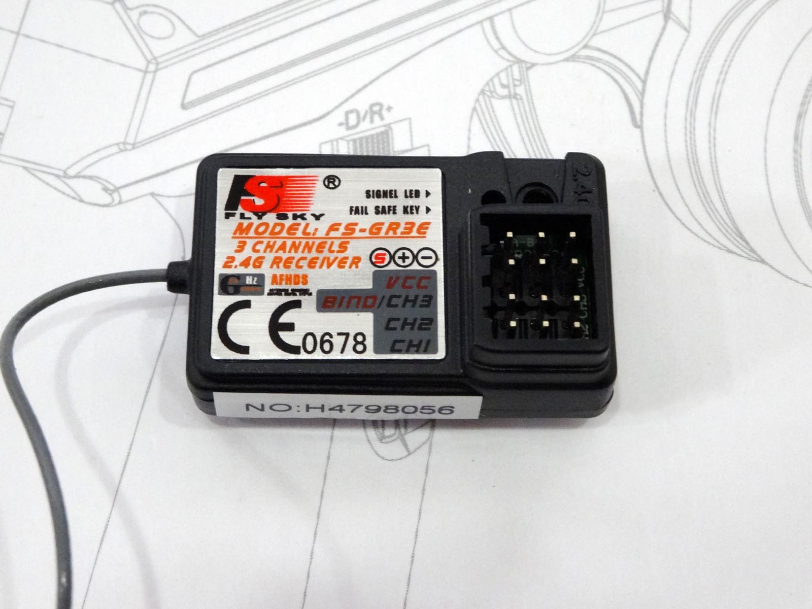 激安のラジコン用プロポと受信機FS-GT3は意外とおすすめ