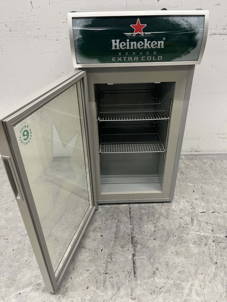 Heineken Cold Equip Glass Door Display Freezer Cabinet Freezer 66