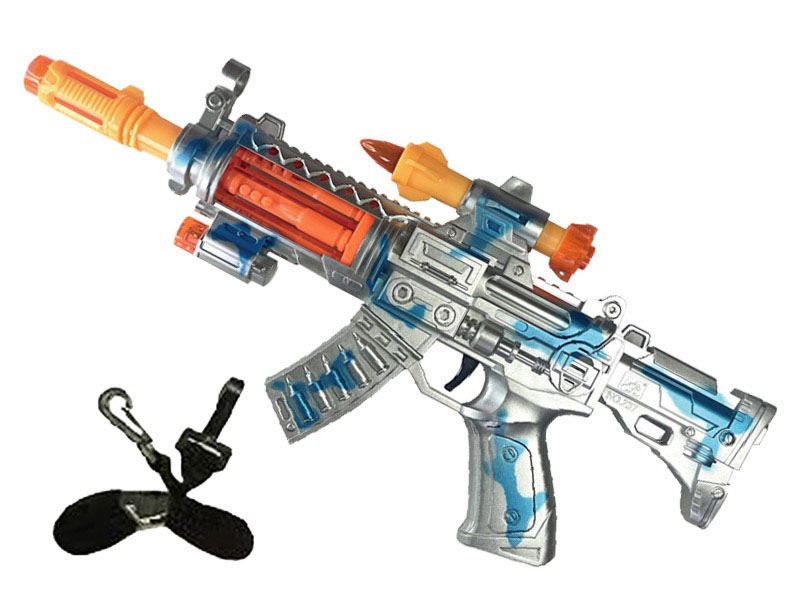 光るおもちゃ フラッシュサウンドマシンガン|【堀商店】景品・販促品