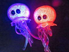 光るおもちゃ 【大特価】フラッシュぷるぷにくらげちゃん|【堀商店