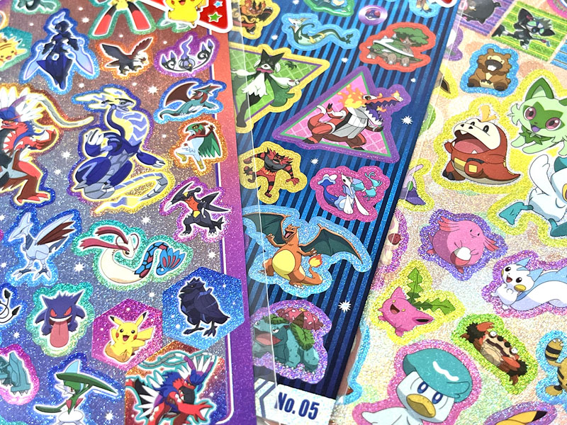 100景品 ポケットモンスター キラッとシール 2|【堀商店】景品・販促品