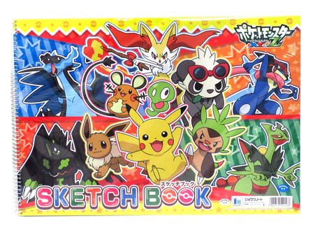 キャラ文具 ポケモンXY＆Z B4スケッチブック|【堀商店】景品・販促品