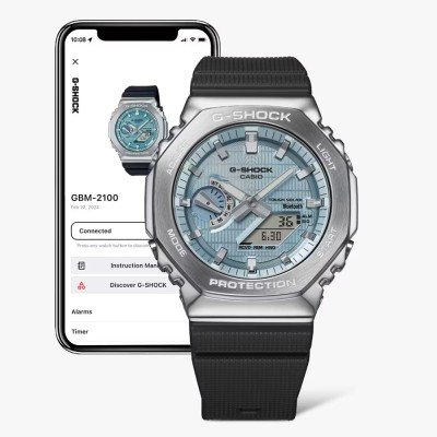 G-Shock Classic Style GBM-2100A-1A3ER Metal Covered Horloge • EAN