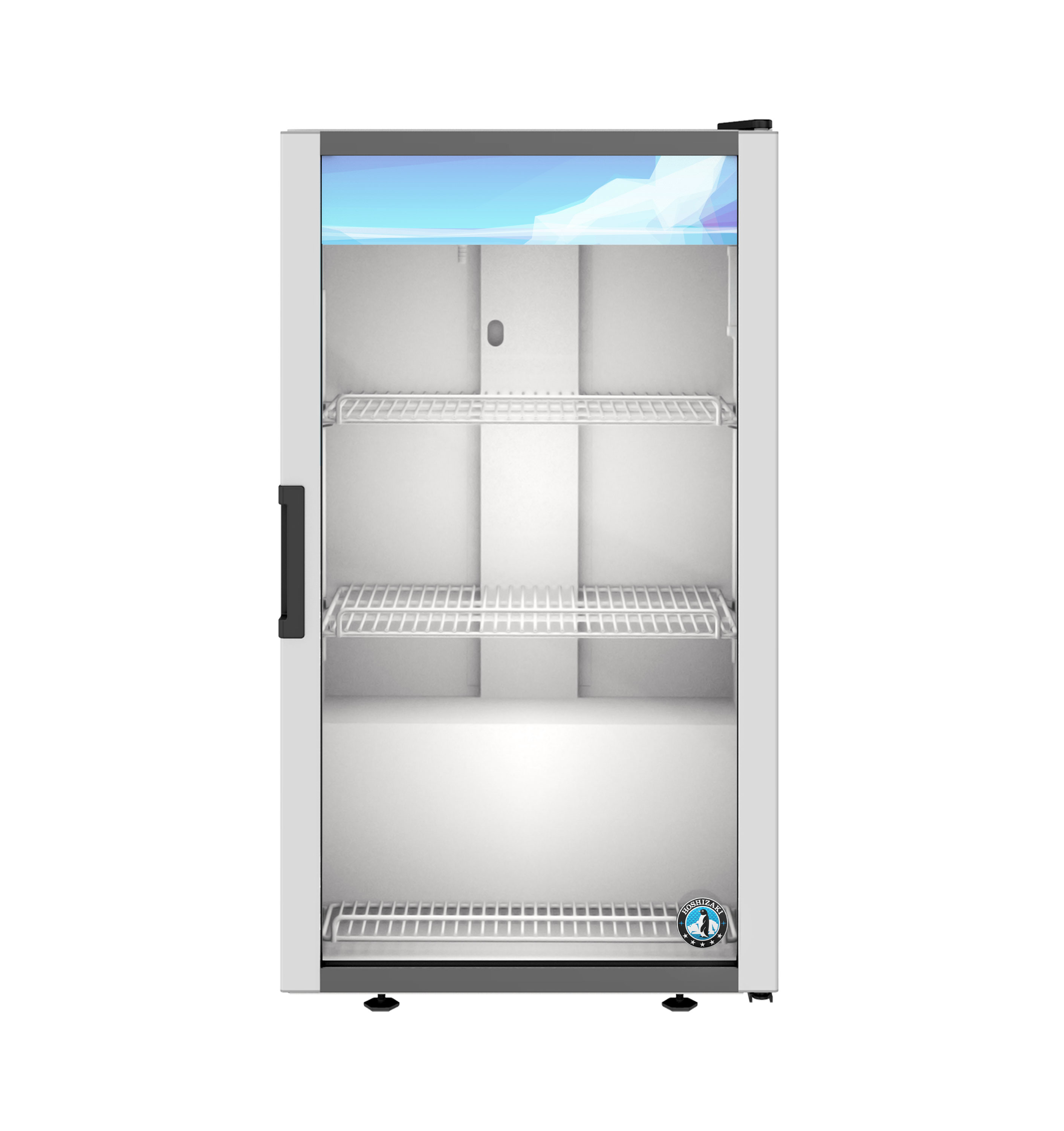 RM-7-HC, Countertop Refrigerator, Single Section Glass Door