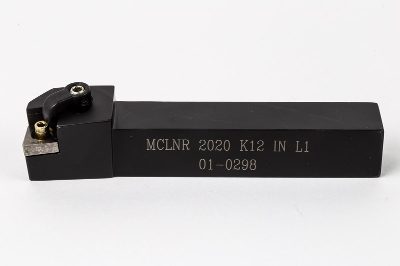 MCLNR2020-K12, 20mm Square Steel Shank External (OD) Turning Tool