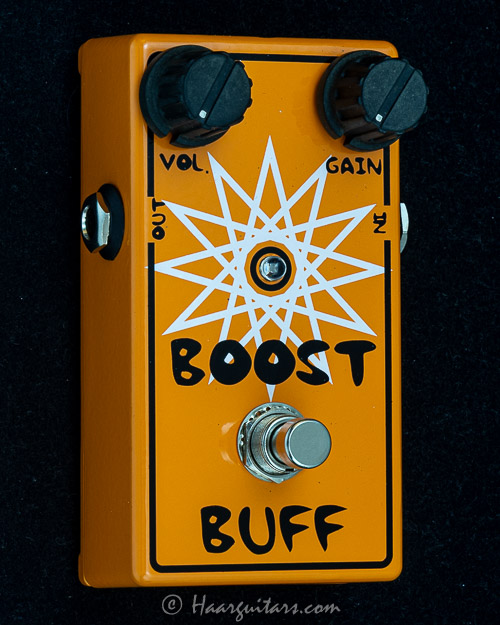 MI audio, Boost and Buff V5, 2 knob / 2 switches - Haar Guitars