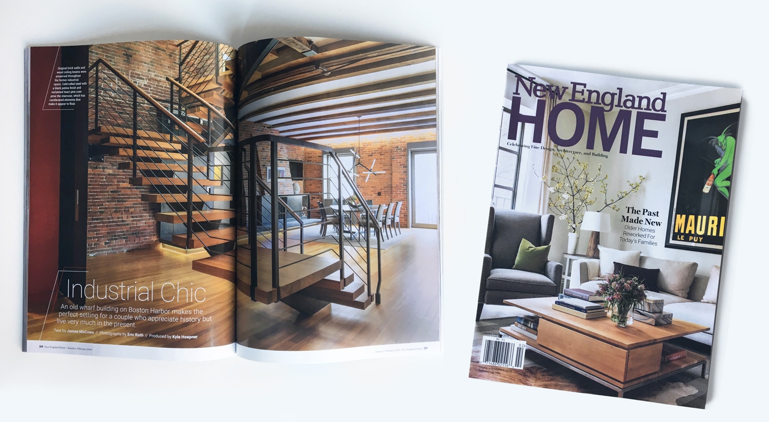 North End Loft Featured in New England Home - Hacin