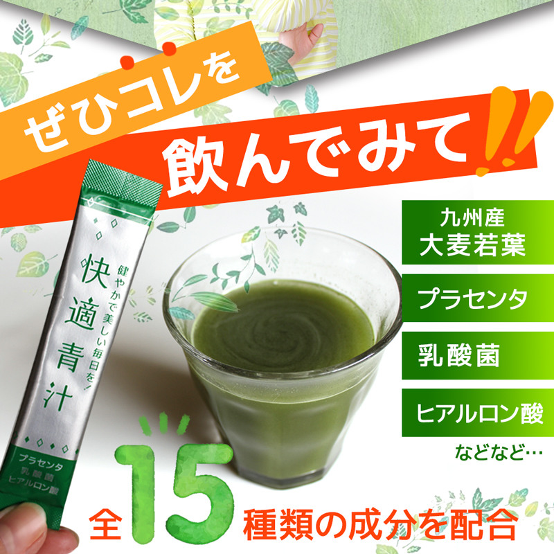 低糖質・糖質制限の快適空間222【本店】 / 快適青汁 1袋30包入り