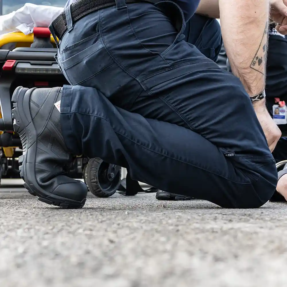 Side Zip Composite Toe Safety Boots | BE Safety 55 Mid Side Zip