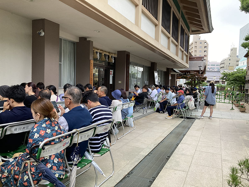 毎年この日恒例の『桟敷席券』が発売されました｜山笠ニュース ｜山笠ナビ