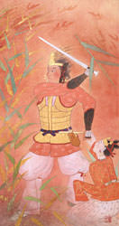 掛軸 安田靭彦 - 骨董品 買取り八光堂