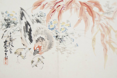 日本画 児玉果亭 - 骨董品 買取り八光堂