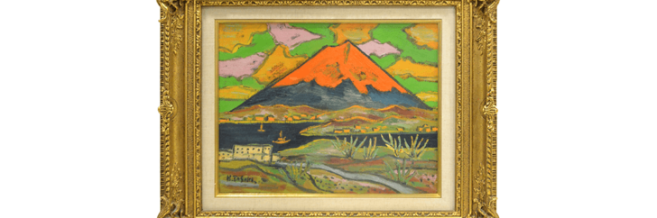 博多店：絵画買取】田崎広助 油彩 | 古美術八光堂の骨董品買取ブログ