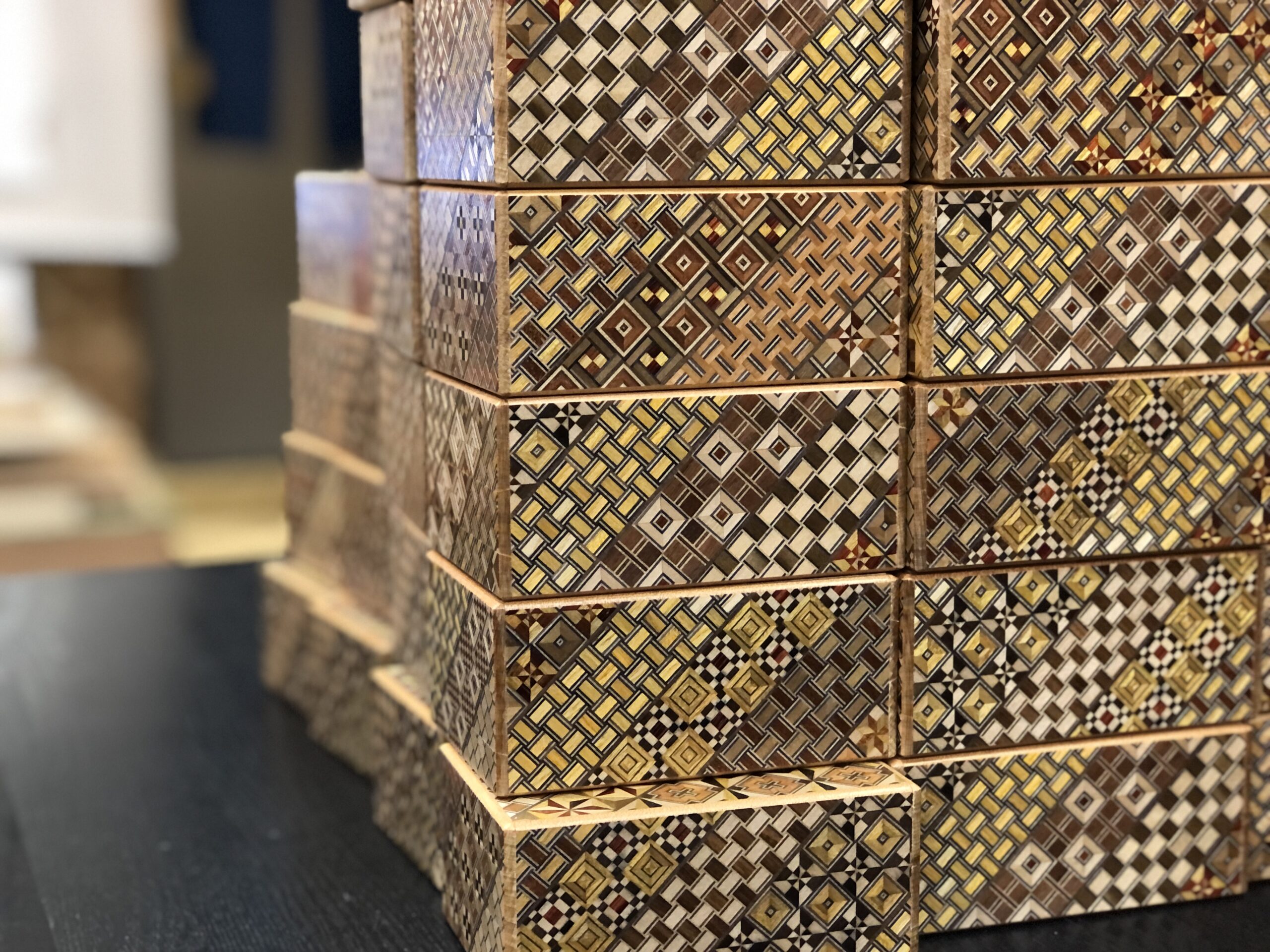 Yoshio Okiyama – Japanese puzzle box – Hakone Maruyama