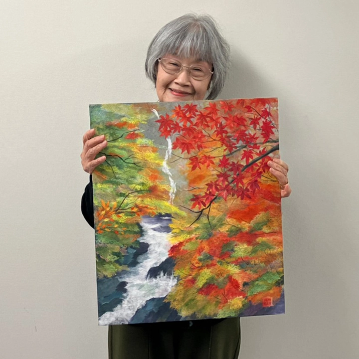 和紙ちぎり絵の魅力 │ ハクビ和紙ちぎり絵学院