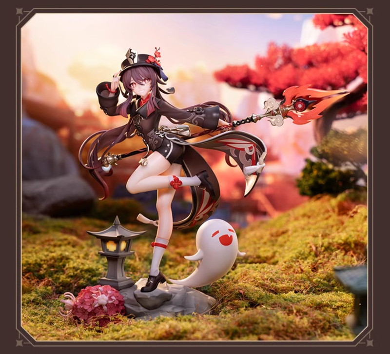 原神 胡桃・雪晴梅香 1/7 フィギュア 特典PET色紙付き【予約2025年9月