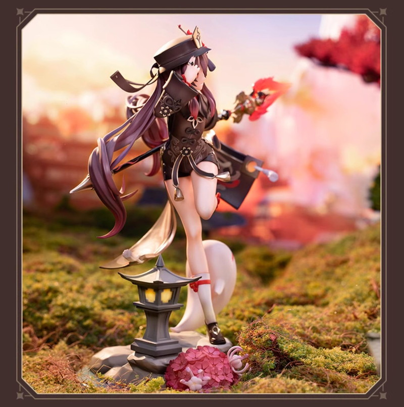 原神 胡桃・雪晴梅香 1/7 フィギュア 特典PET色紙付き【予約2025年9月