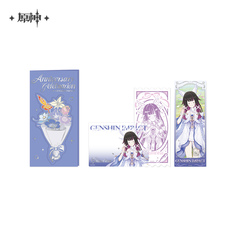原神 周年お祝い 記念カードセット - HAKUTEA