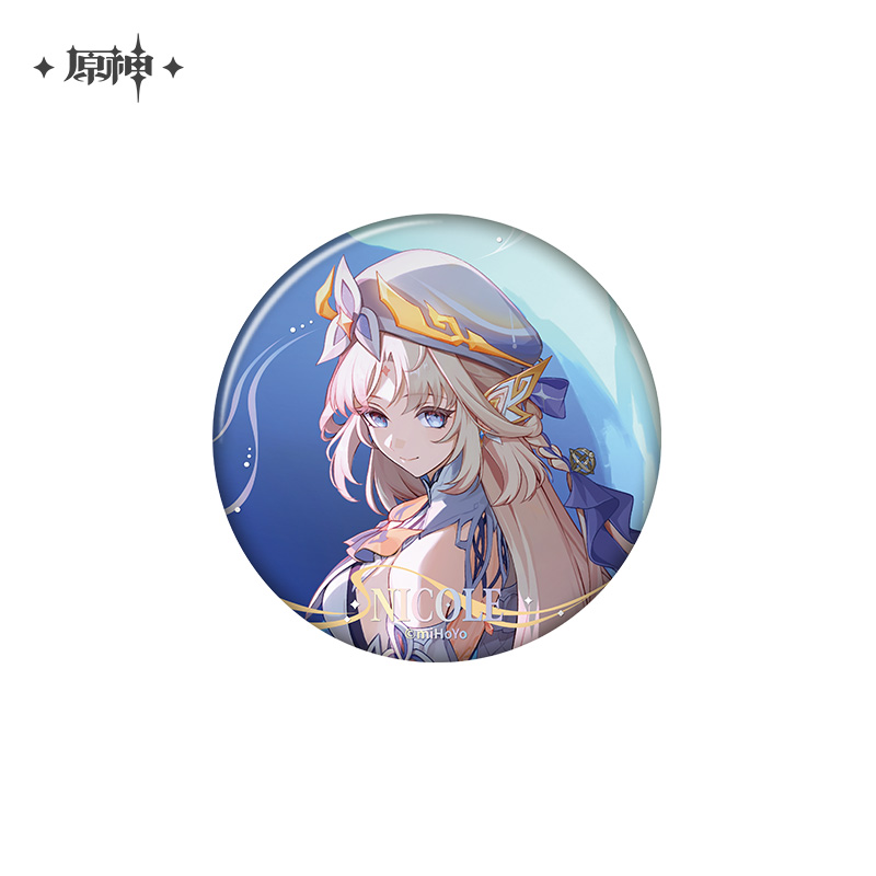 原神 ドゥリン 缶バッジ 空月の歌 ノーマル 原神 ドゥリン 缶バッジ 空