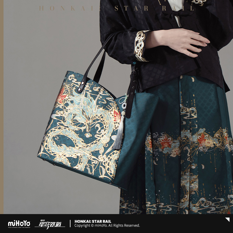 崩壊：スターレイル 丹恒・飲月イメージ トートバッグ 特典ヘアリボン