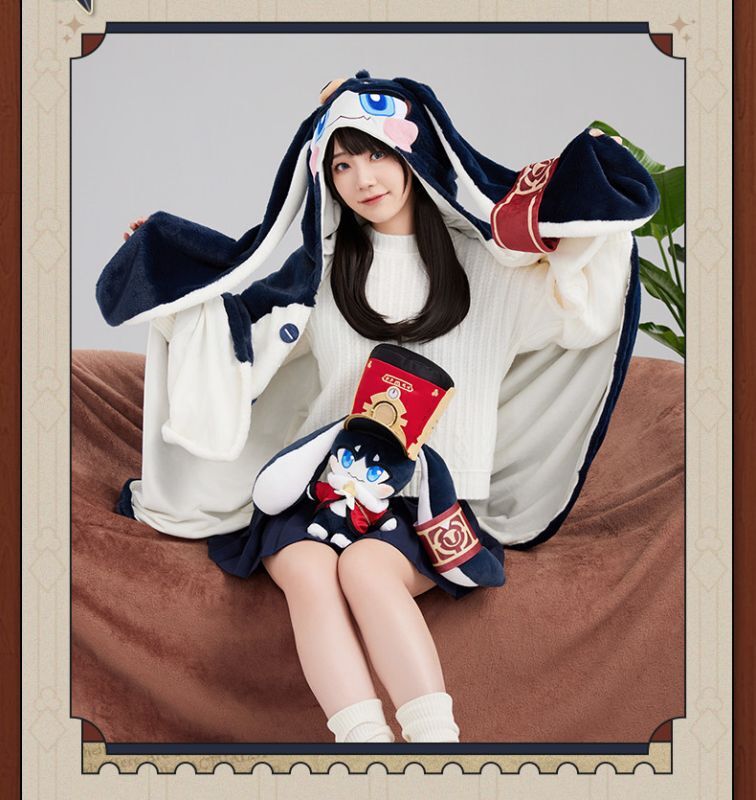 崩壊：スターレイル パム フード付きブランケット｜HAKUTEA