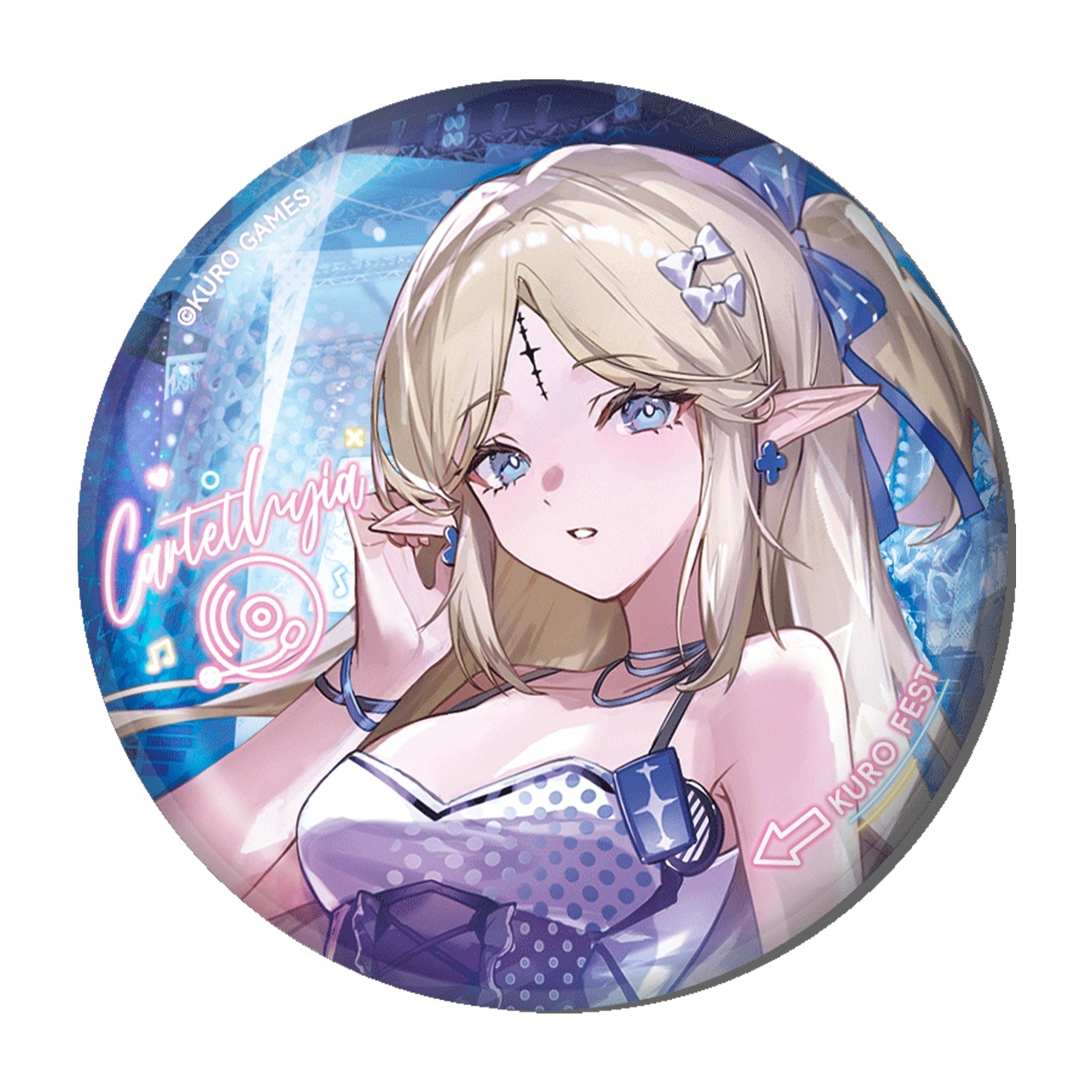 鳴潮 KUROFESTステージ 缶バッジ - HAKUTEA