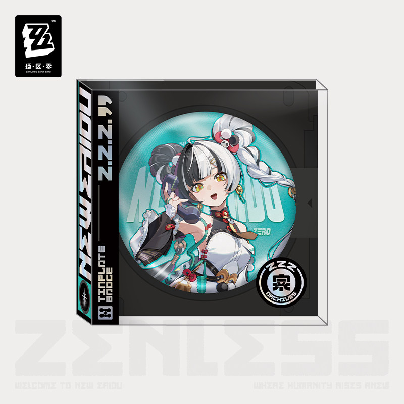 ZZZ 20pt】ゼンレスゾーンゼロ 立ち絵 缶バッジ クランプスの黒枝