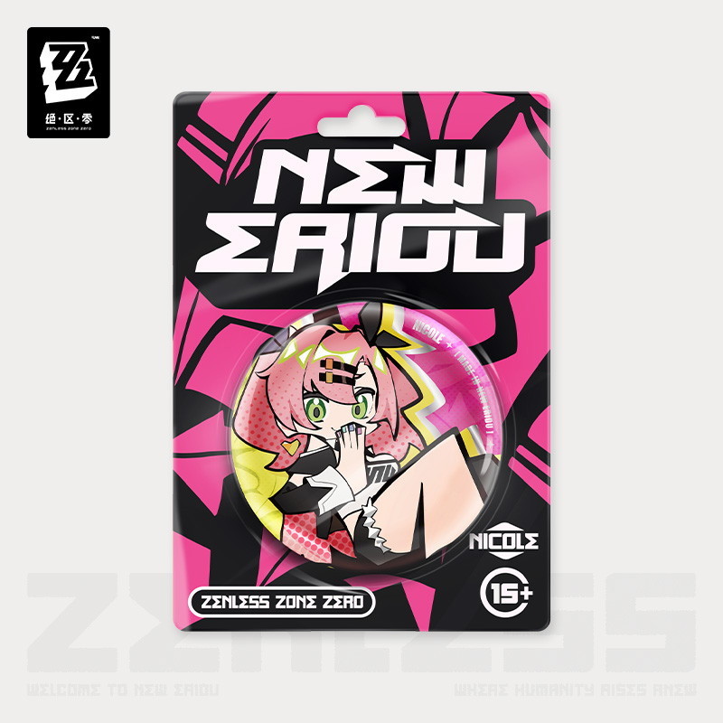 ZZZ 16pt】ゼンレスゾーンゼロ ちびキャラ缶バッジ 邪兎屋｜HAKUTEA