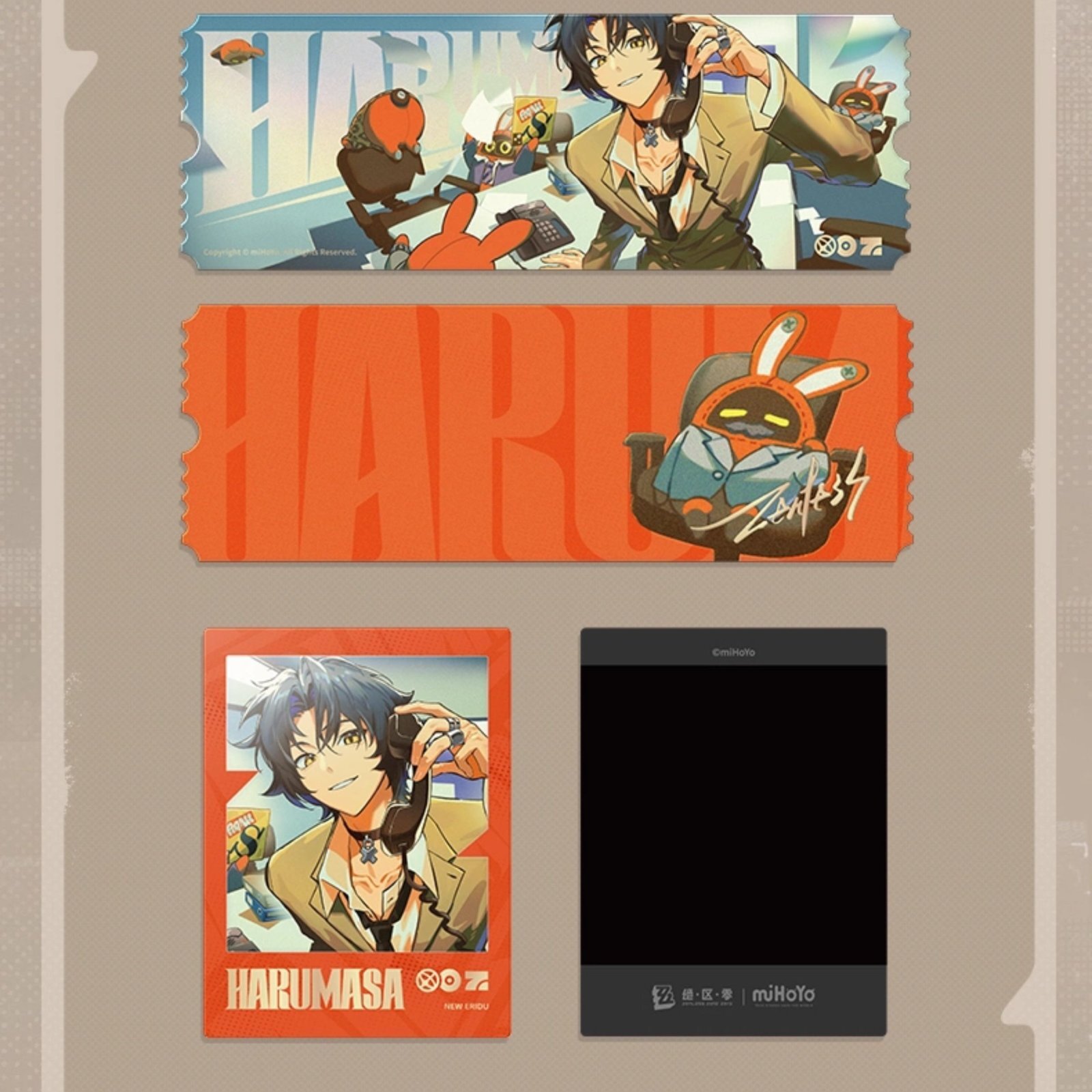 ゼンレスゾーンゼロ イベントイラスト 浅羽悠真 カードセット - HAKUTEA