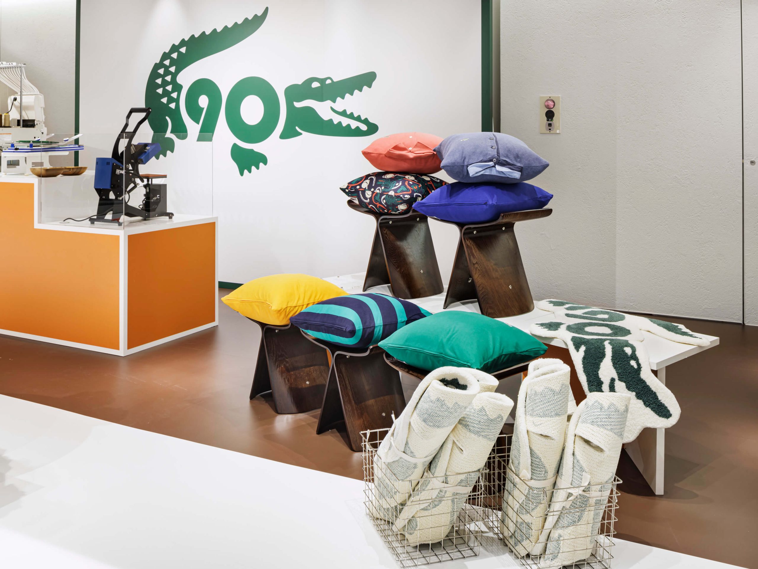 LACOSTE ポップアップストア「ワニの90回目のバースデーパーティー in