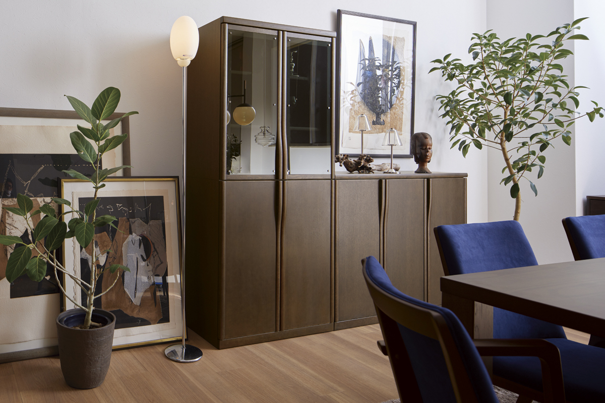 置く場所を選ばない洗練されたデザイン｜No.4600書棚｜製品一覧｜浜本