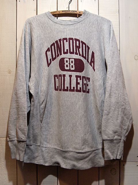 1980s【Champion】3段染込みリバースウィーブスウェット - 古着屋