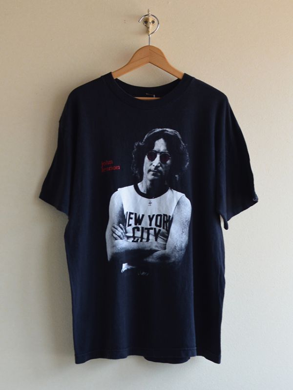 1990s John Lennon Tシャツ 表記L - 古着屋HamburgCafe