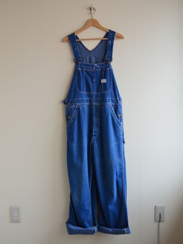 1960s BIG MAC デニムオーバーオール 実寸w34 - 古着屋HamburgCafe