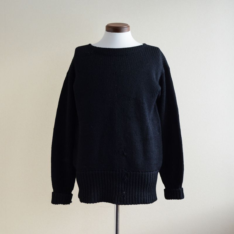1950s ボートネックセーター 実寸M - 古着屋HamburgCafe