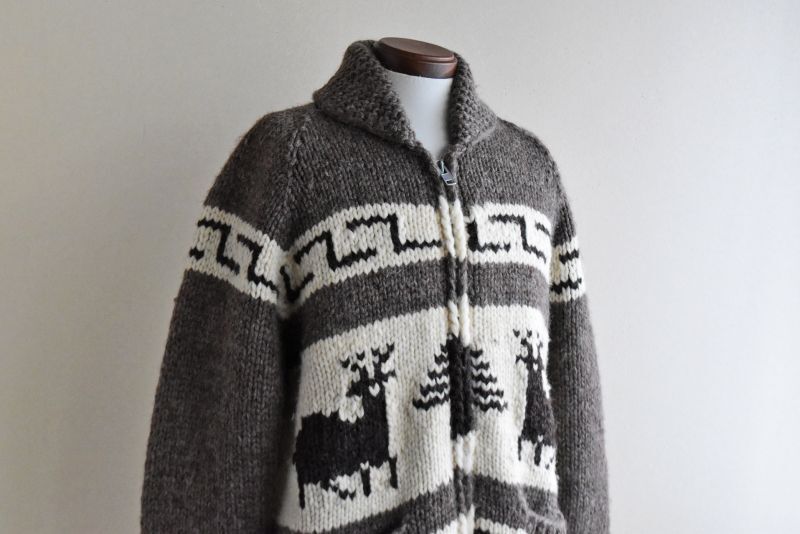 KANATA トナカイ柄カウチンセーター 