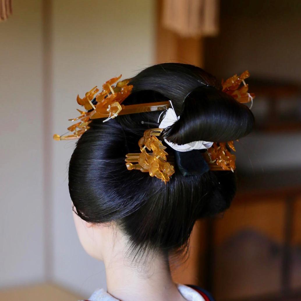 日本髪 | 京都婚礼美容「花七宝」hana-sippoo｜地毛結でのご結婚式のお