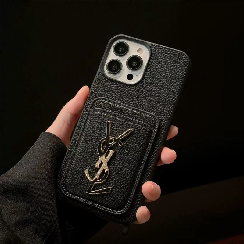 iphone17/17air/17promax ケース サン ローラン ショルダー iphone16