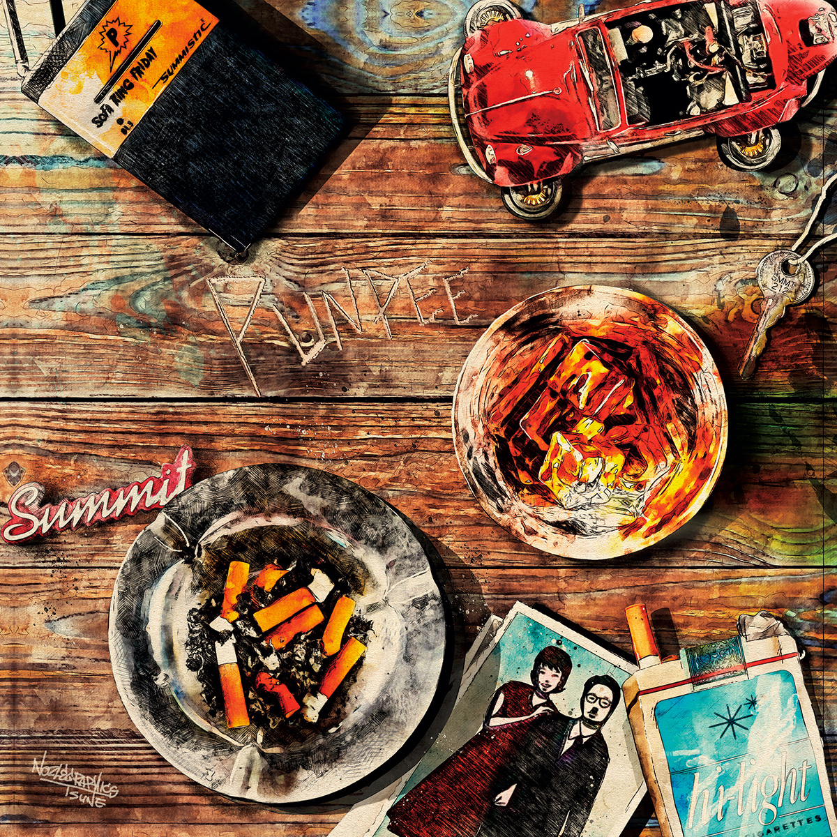 タイムマシーンにのって/家族の風景 (7inch) - ハナレグミ