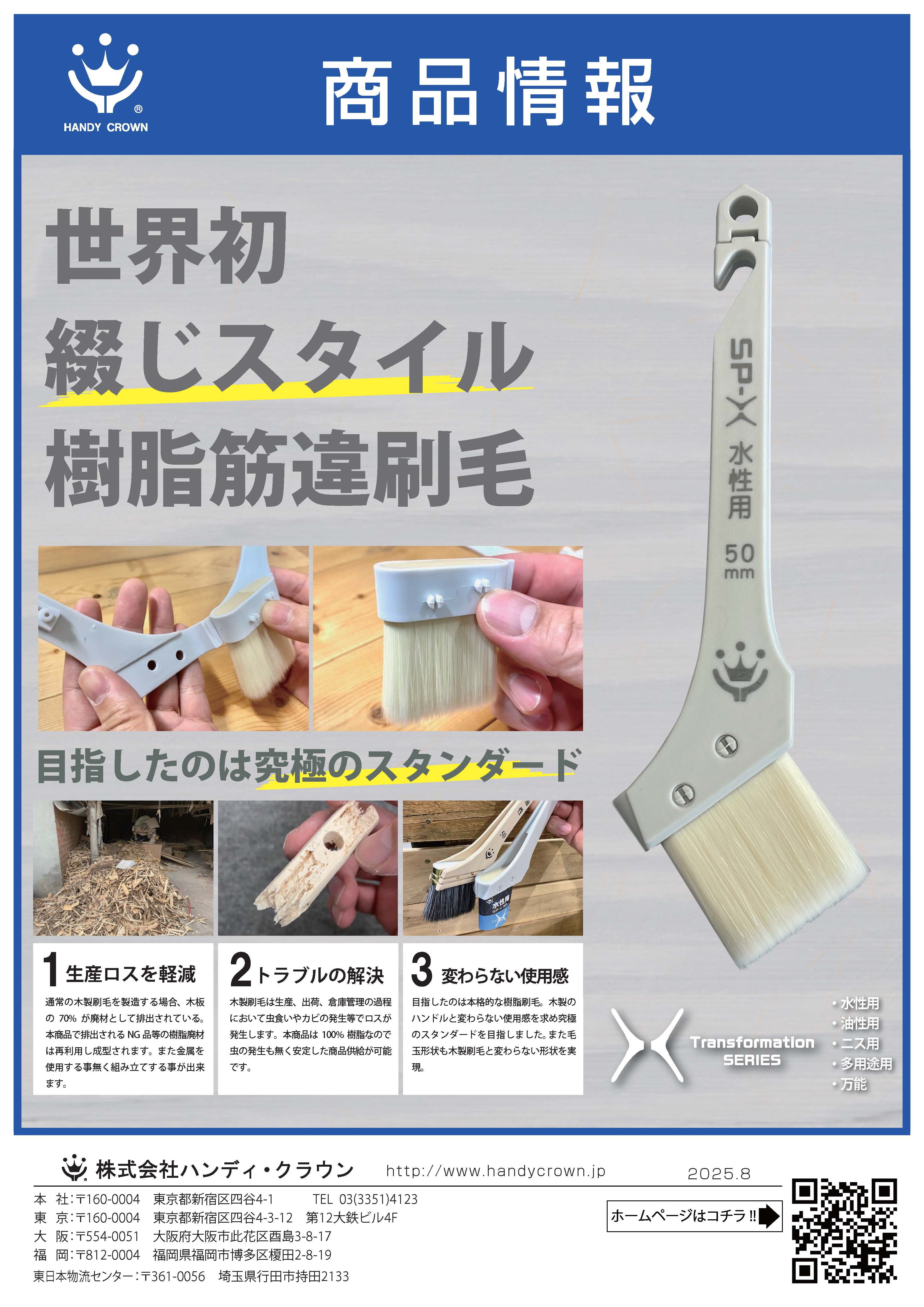 ハンディクラウン 商品情報