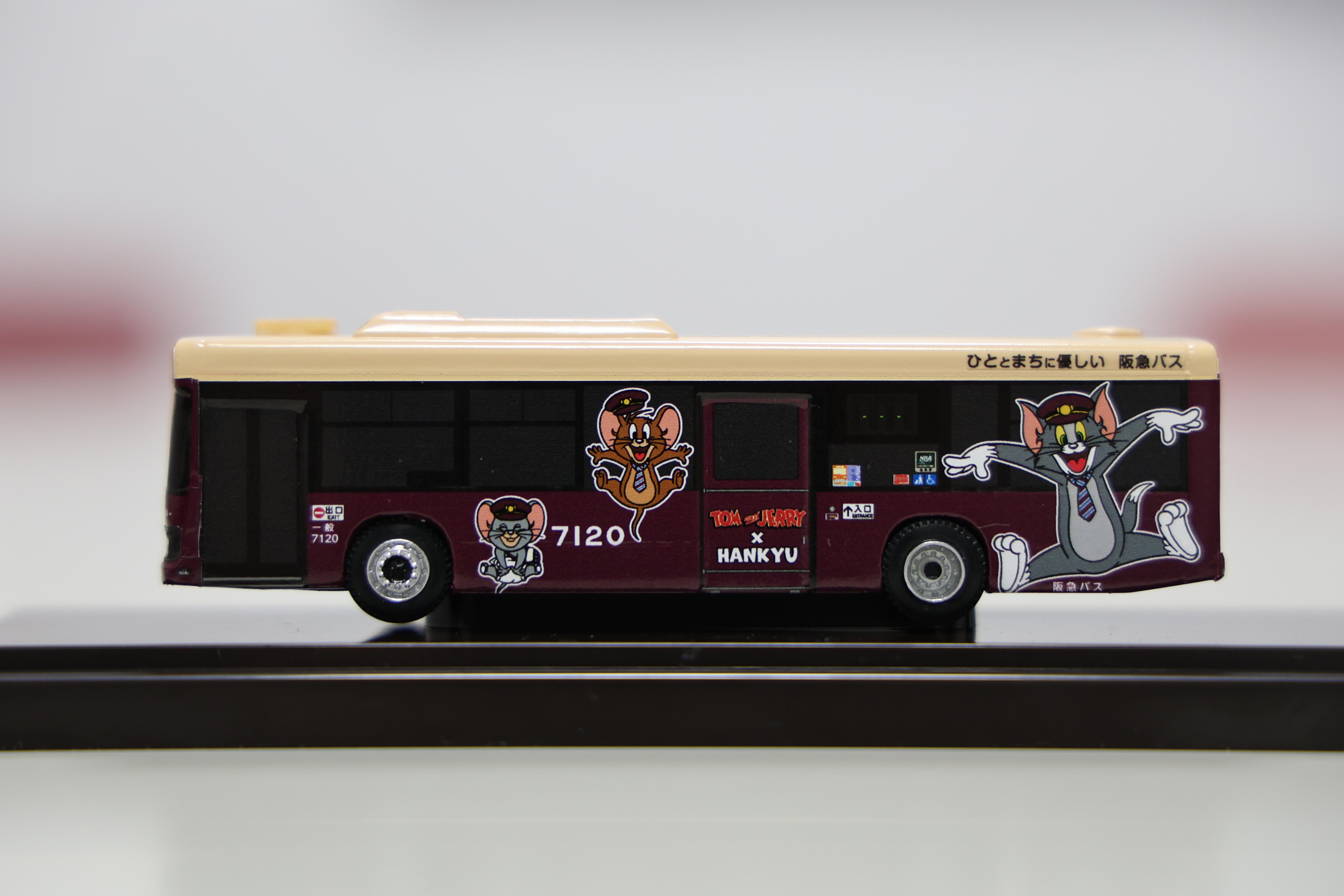 1/29(水)～ 「トムとジェリー×阪急電車」鉄道模型・バス模型販売開始