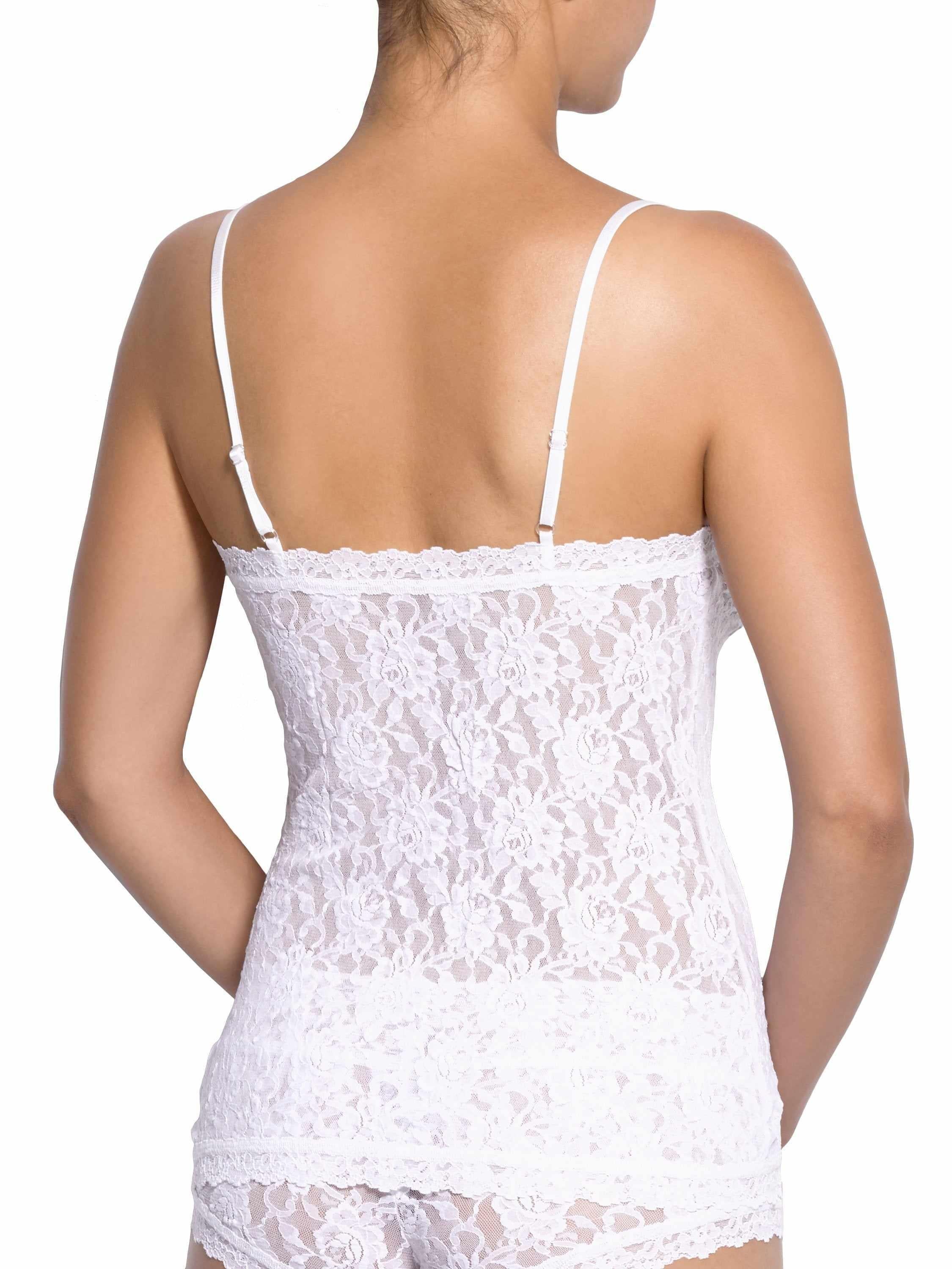 Signature Lace® V-Front Cami White | Hanky Panky