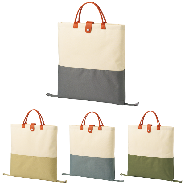 オリジナル 2WAYバイカラーバッグ【最安値328円】｜ノベルティ・記念品