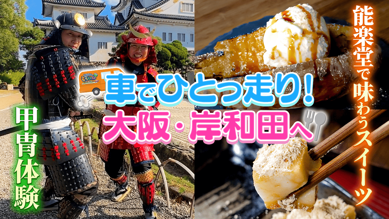 阪神高速ドライブチャンネル【どらちゃん】「大阪・泉州で歴史感じる