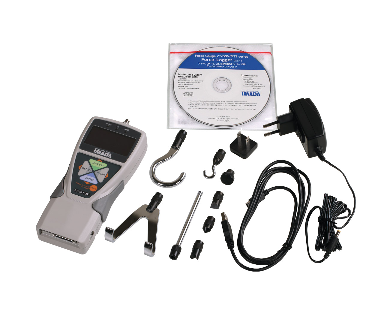 Force Gauge ZTS for Compression and Tension Forces - Hans Schmidt